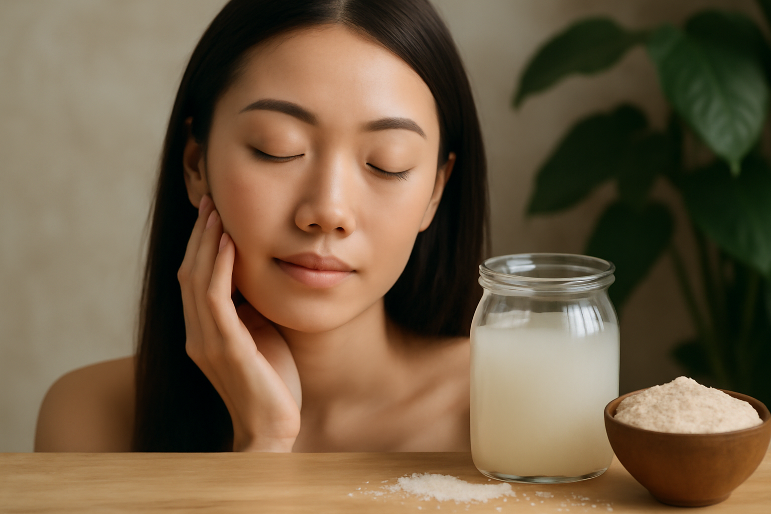 Woda ryżowa: Sekret młodości dla skóry i włosów problematycznych