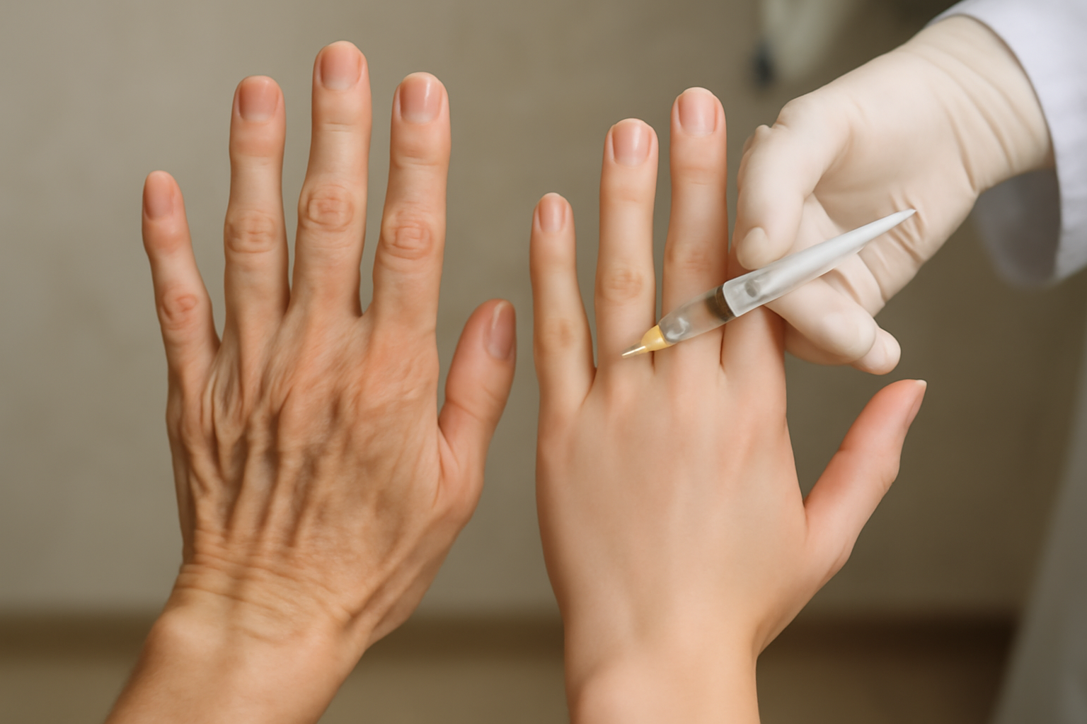 Lipotransfer na dłonie – czy naprawdę odmładza i wygładza bruzdy?